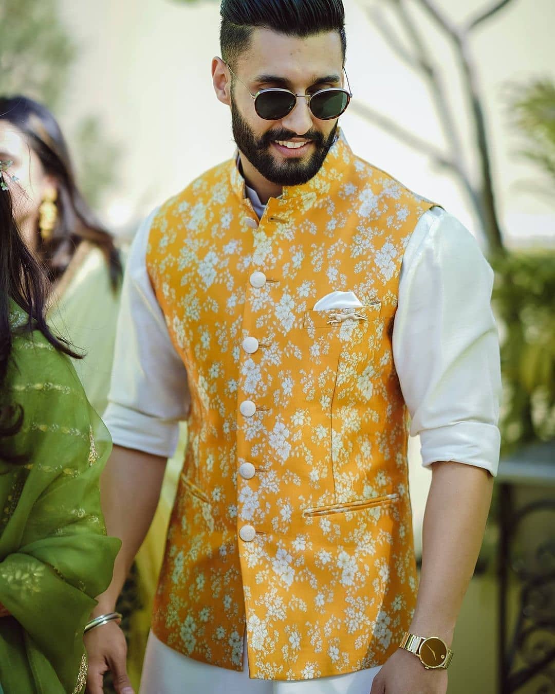 Men's traditional outfit for fashion wedding