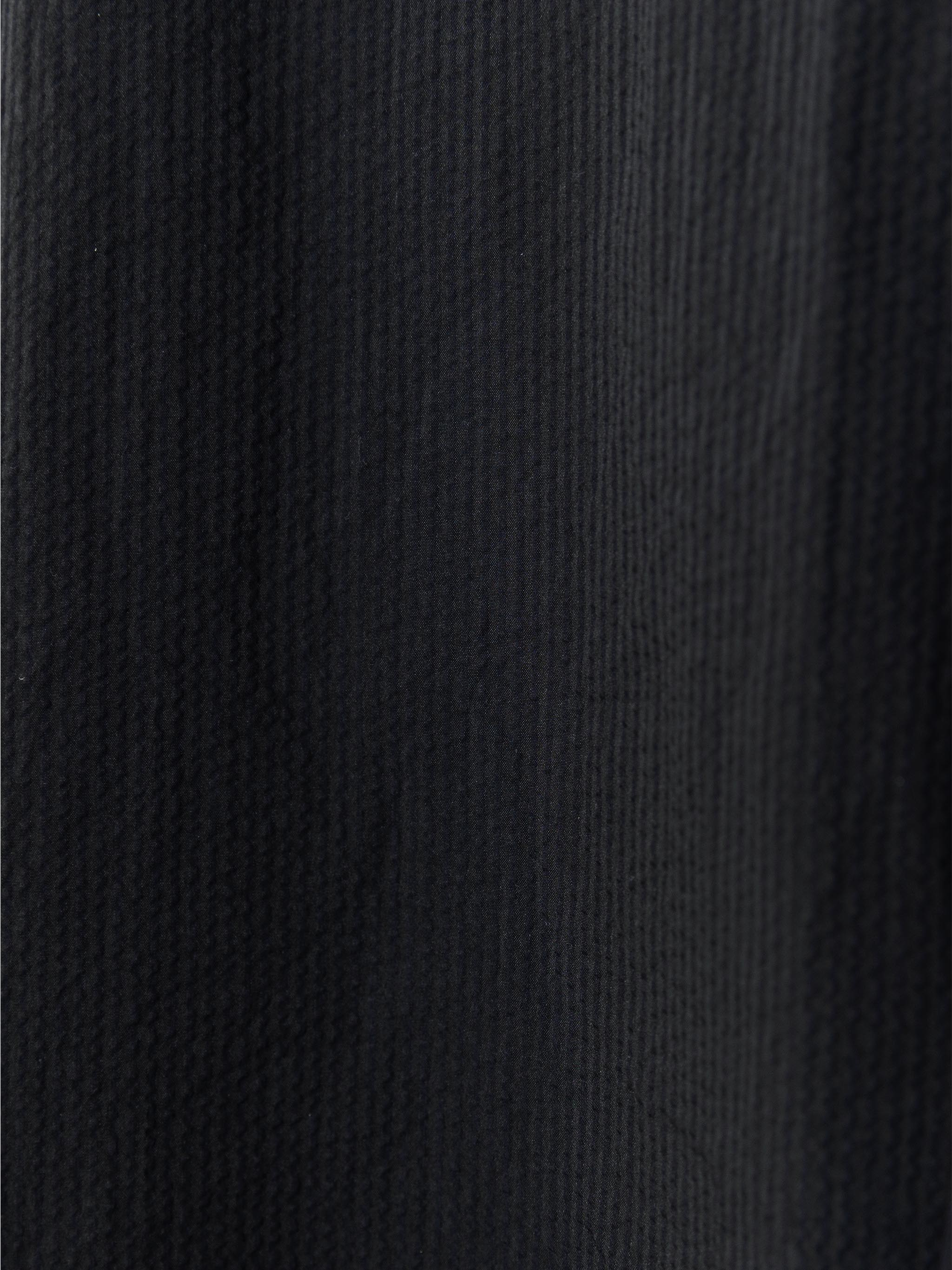 SeerTech™ Collarless Long Sleeve - Black (Recycled)