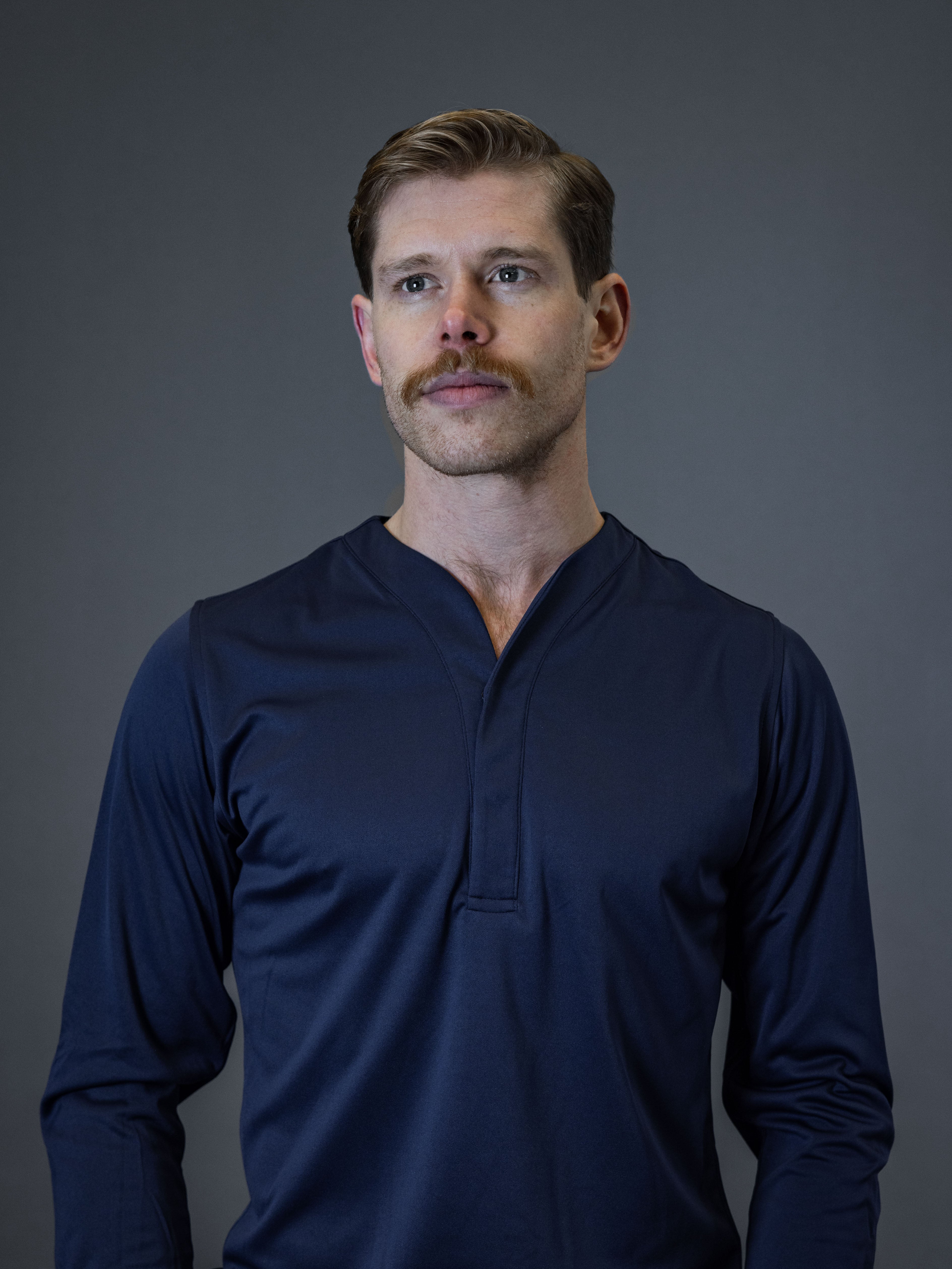 Hybrid 2.0 Popover Shirt - Navy (Recycled)